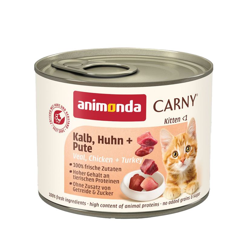 animonda Carny Kitten 12 x 200g | Top deals at zooplus!