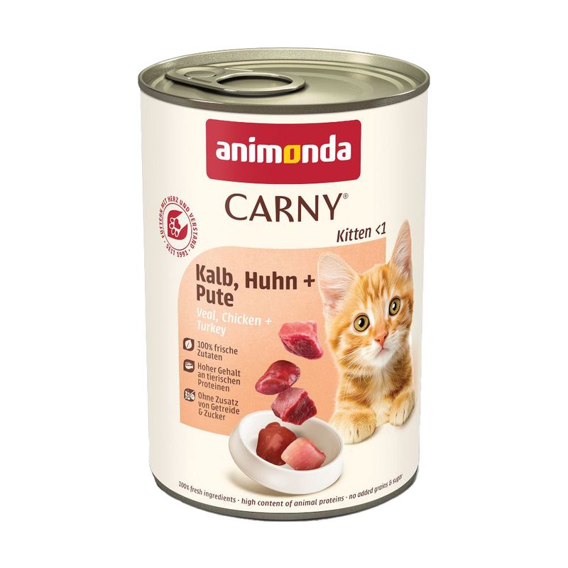 animonda Carny Kitten 12 x 400g | Top deals at zooplus!