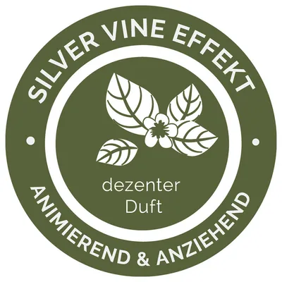 Silver Vine Effekt, dezent duftend, animierend und anziehend.