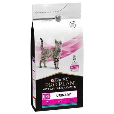 Purina Pro Plan Veterinary Diets UR Urinary kattenvoer, ISFM gecertificeerd, ontworpen om recyclebaar te zijn, met Freshness Seal.