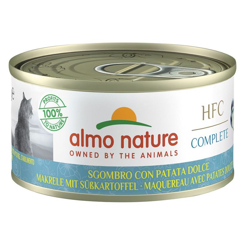 Almo Nature HFC Natural 6 x 140 g pour chat + Almo Nature HFC Complete 6 x 70 g à 50 % de remise !