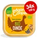 Lot Edgard & Cooper Adult Menu bio sans céréales 34 x 100 g pour chien