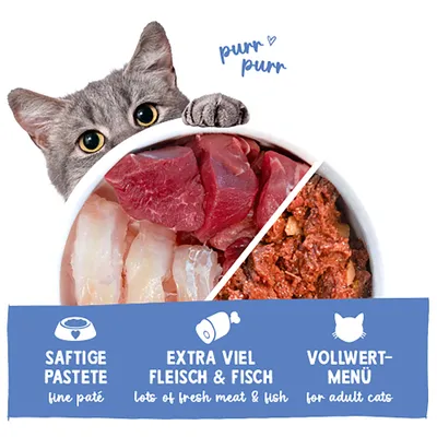 Sanabelle All Meat 6 x 400 g - Forelle & Rind Sanabelle All Meat 6 x 400 g - Forelle & Rind