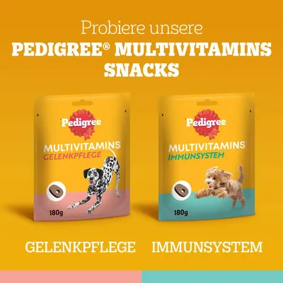 Pedigree Multivitamins prigrizki: nega sklepov in imunski sistem, vsak po 180g. Pedigree Multivitamins za pse.