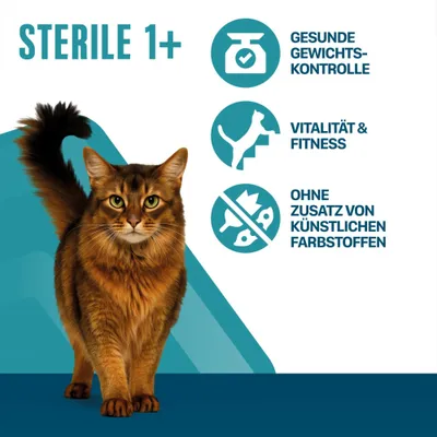 STERILE 1+, gesunde Gewichtskontrolle, Vitalität & Fitness, ohne Zusatz von künstlichen Farbstoffen. STERILE 1+, gesunde Gewichtskontrolle, Vitalität & Fitness, ohne Zusatz von künstlichen Farbstoffen.