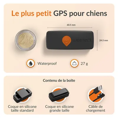 Weenect animal de compagnie GPS Tracker XS pour chien