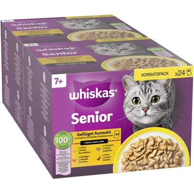 Whiskas Senior tasakos 48 x 85 g