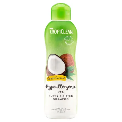 TropiClean Hypoallergenic Șampon 