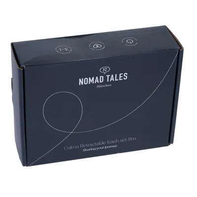 Nomad Tales München, Calma Retractable leash set 8m, Sharing your journey.