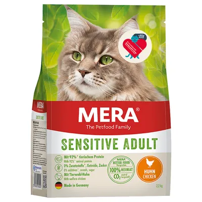 mera Cats Sensitive Adult с пиле