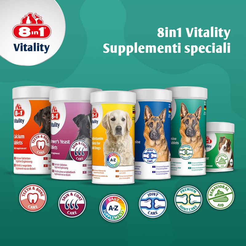 8in1 Vitality Compresse di Glucosamina + MSM