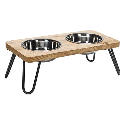 Gamelle double Designed by Lotte Linga pour chat