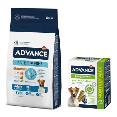 Advance сухой корм для собак + Advance Dental Care разные варианты в подарок!