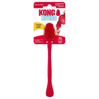 KONG Brush, BPA-mentes, tisztítja a KONG játékokat S-től XXL méretig. Nem alkalmas háziállatok számára.