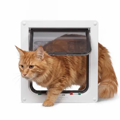 Cat Mate 221 Large kattlucka - Kattlucka vit Cat Mate 221 Large kattlucka - Kattlucka vit