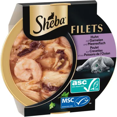 Sheba Filetes 32 x 60 g Sheba Filetes 32 x 60 g