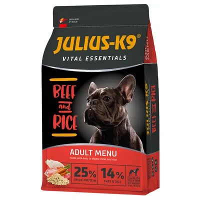 JULIUS-K9 High Premium Vital Essentials z govedino