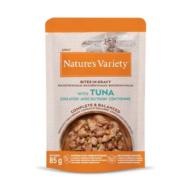 Nature's Variety Bites in Saus 22 x 85 g Kattenvoer