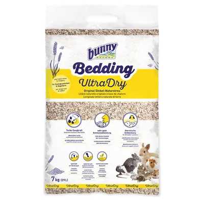Litière Bunny Bedding UltraDry pour rongeur et lapin nain