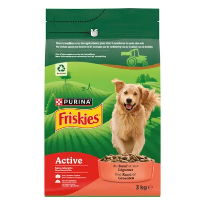 Friskies Adult Active granule hovädzie