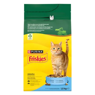 PURINA Friskies Adult with Salmon & Vegetables - cat dry food