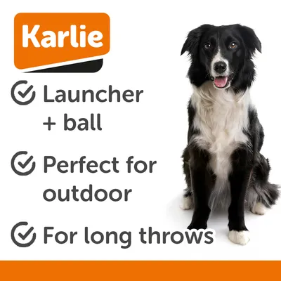 Karlie teniszlabda labdahajítóval