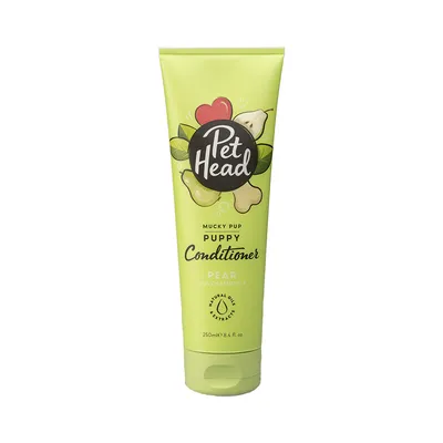 Pet Head Mucky Pup balsamo per cuccioli, pera con camomilla, estratti naturali di oli, 250 ml.