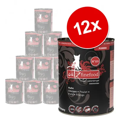 catz finefood Purrrr w puszkach, 12 x 400 g / 375 g