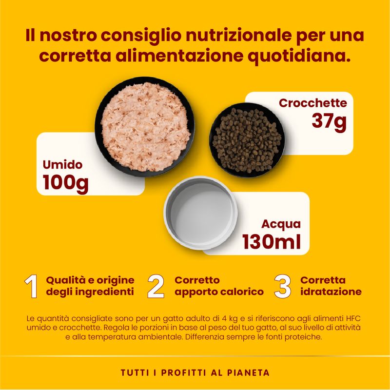 Almo Nature HFC Sterilised6 x 50 g Umido per gatti