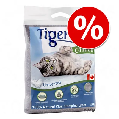 Litière du mois : Tigerino Premium 12 kg à prix spécial !