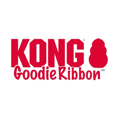 KONG Goodie Ribbon. Brand name and product name visible.