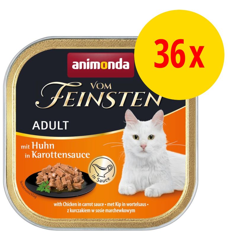 Megapack Animonda vom Feinsten Adult NoGrain in Sauce 36 x 100 g