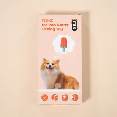TIAKI jouet à lécher Sucette glacée pour chien