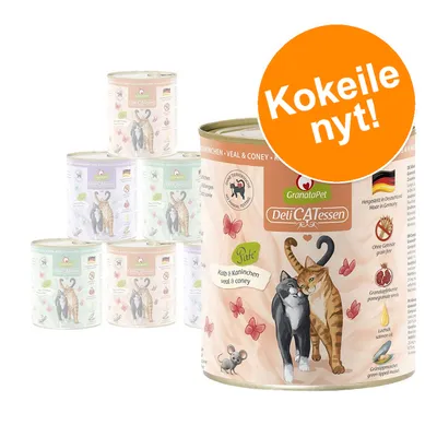 GranataPet DeliCatessen -kokeilupakkaus 6 x 800 g