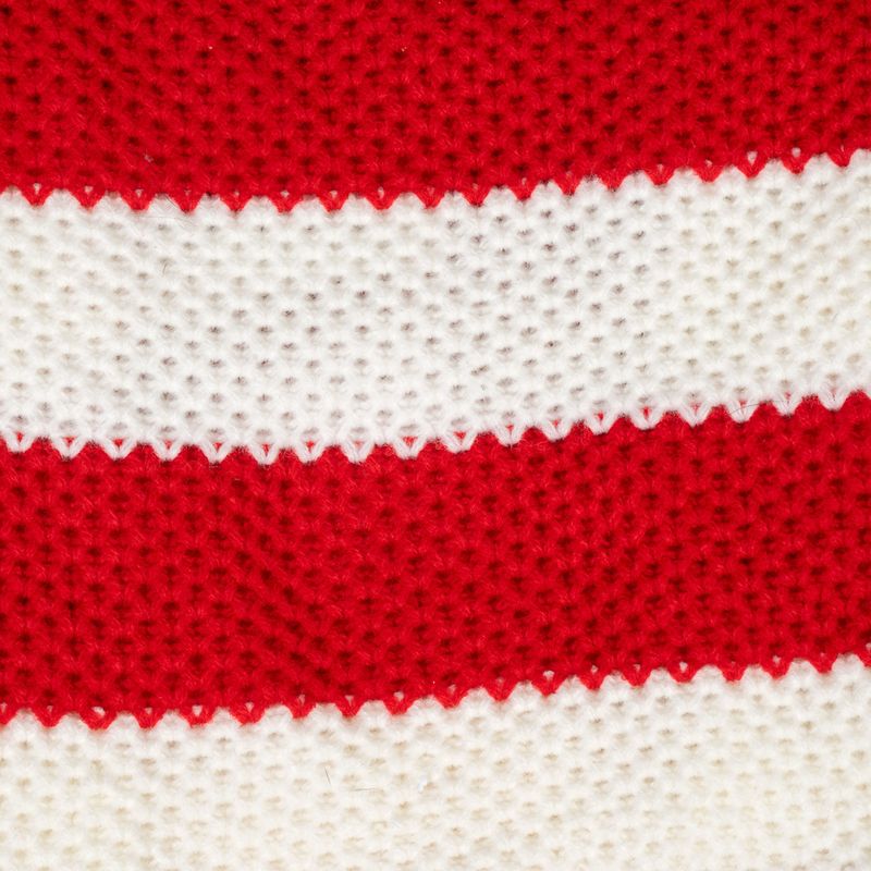 TIAKI Roter Streifen-Pullover für Hunde