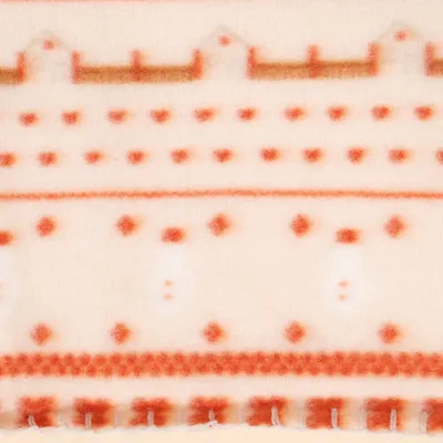 TIAKI Kuscheldecke mit nordischem Wintermuster