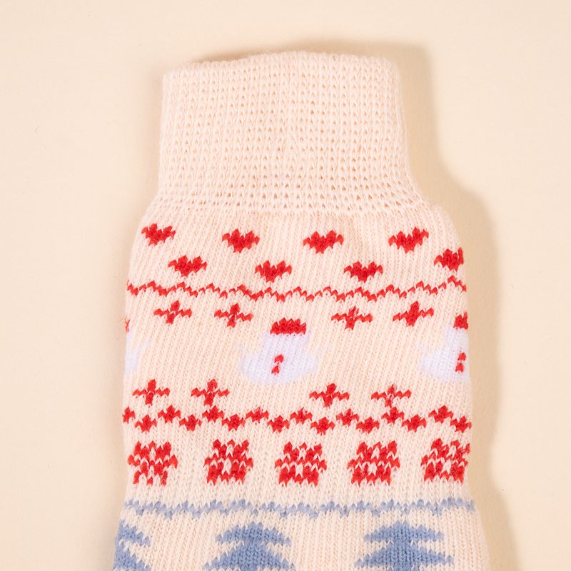 TIAKI Pet & Parent Socken mit nordischem Wintermuster
