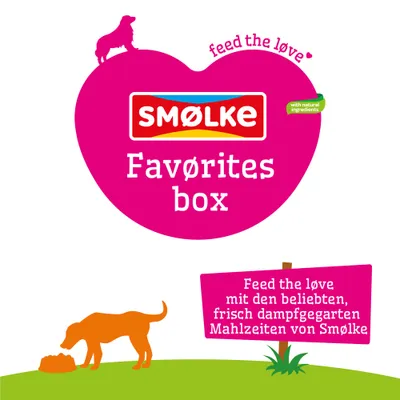 Smølke Steamed Meals 12 x 395 g - Favoriten-Mix (3 Sorten) Smølke Steamed Meals 12 x 395 g - Favoriten-Mix (3 Sorten)