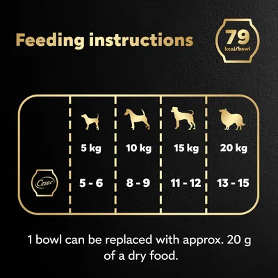 Cesar Fresh Bowls in Gravy Mixed Selection 24 x 85g