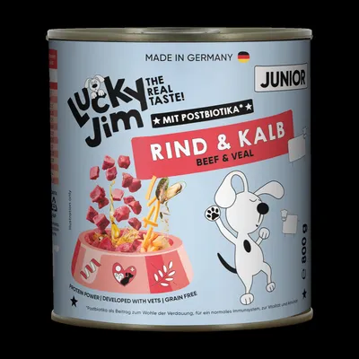 Lucky Jim Junior 24 x 800 g - výhodné balení