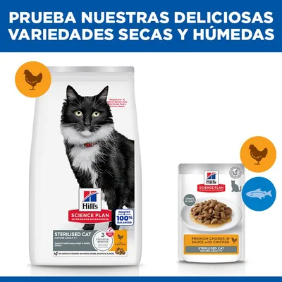 Hill's Science Plan Sterilised Cat Mature Adult 7+ pollo