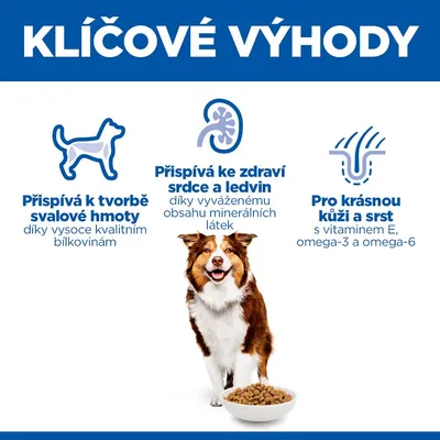 Hill's Science Plan Mature Adult 7+ Medium kuracie