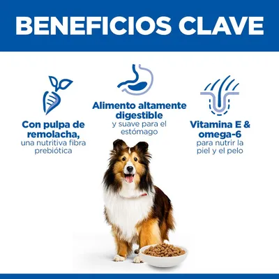 Hill's Science Plan Sensitive Stomach & Skin Adult 1 + Medium con pollo