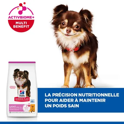 Hill's Science Plan Light Adult 1-6 Small & Mini Poulet