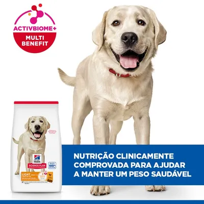 Hill's Science Plan Adult Light Large Breed com frango
