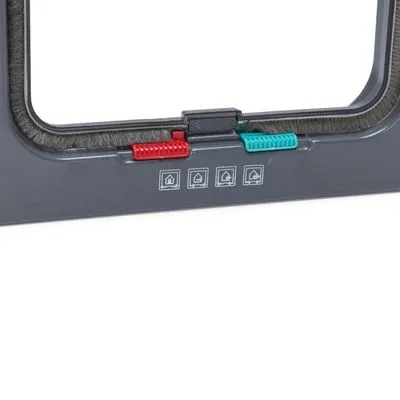 Karlie kattenluik met 4-wegsluiting, wit