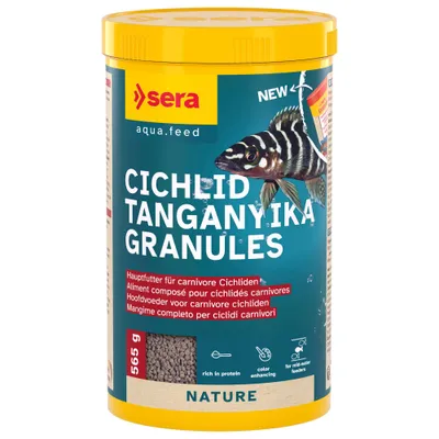 sera Granured Nature alimento para ciclídeos