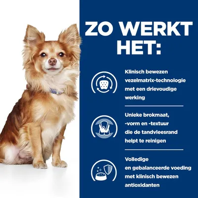 Hill's Prescription Diet Canine T/D Mini Hondenvoer met Kip