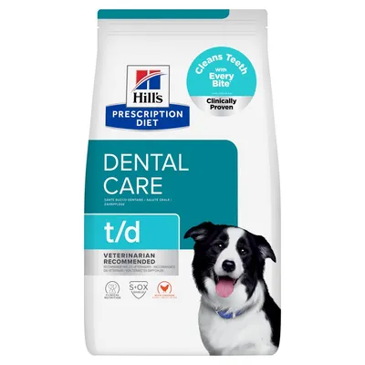 Hill's Prescription Diet Canine T/D Dental Care Hondenvoer met Kip