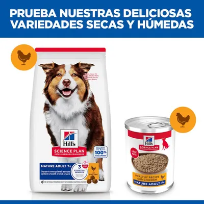 Hill's Science Plan Mature Adult 7+ latas para perros